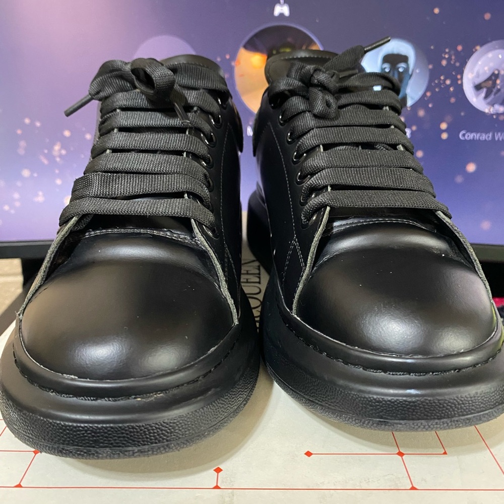 Alexander McQueen Black Men's Athletic Shoes